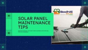 solar panel maintenance