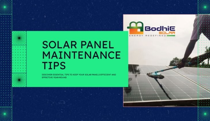 solar panel maintenance