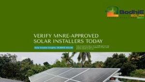 MNRE Approved Solar Installers