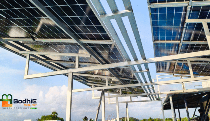 solar power installation